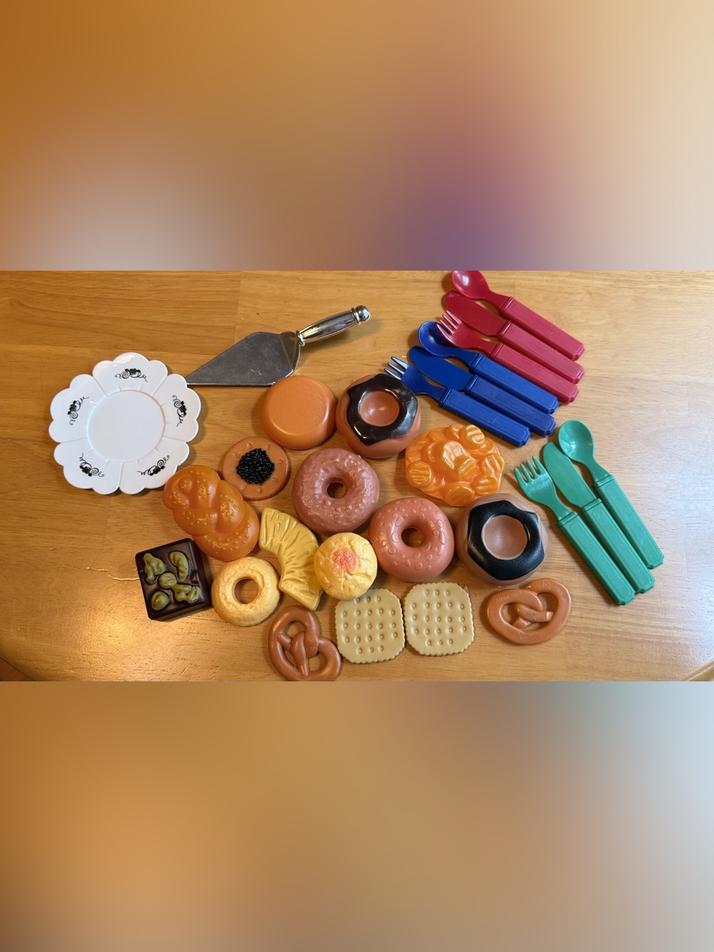 Kids' Play Food Pastry and Snack Set